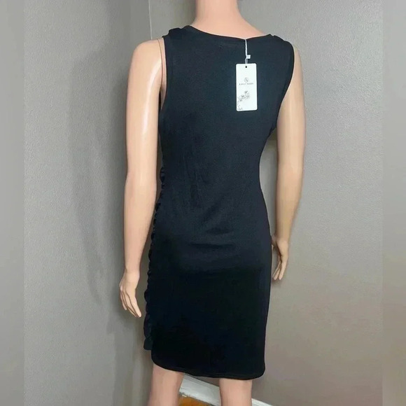 Casual Sleeveless Beach Tank Ruched Mini Dress NEW - Picture 2 of 6
